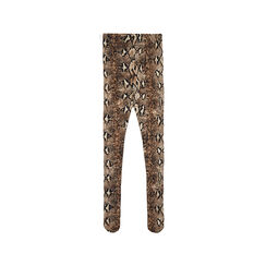 Leggings beige-negro de tela envolvente, Primadonna, 26C925136TSBENEL, 002a