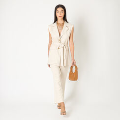 Gilet femme beige, Primadonna, 25L200029MFBEIGM, 002 preview