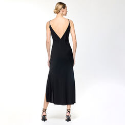 Robe noire en tissu, Primadonna, 23C923164TSNEROM, 002 preview