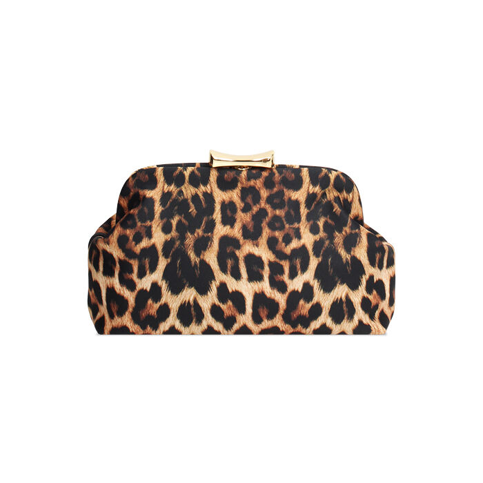 Pochette leopard con tracolla removibile, Primadonna, 275126492RSLEOPUNI