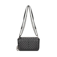 Borsa a tracolla nera, 245700970EPNEROUNI, 001a