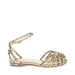 Ballerine slingback donna dorate, Primadonna, 25G472056LMOROG035, 001a