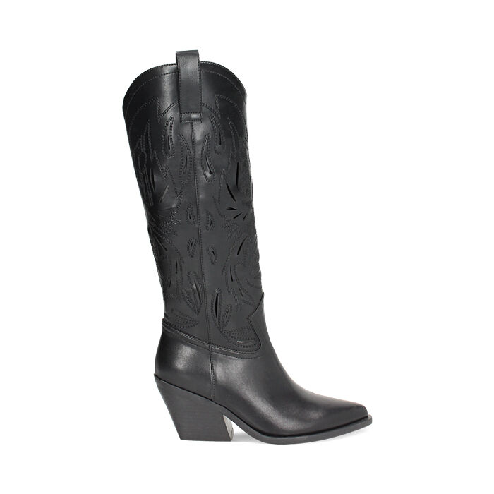 Botas de mujer negras, Primadonna, 253073197EPNERO035