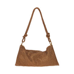 Mini-sac en filet doré avec strass, Special Price, 205124799MTOROGUNI, 001 preview