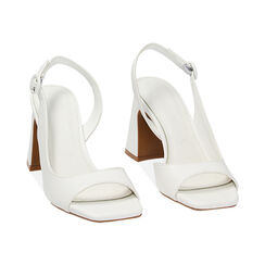 Sandales à talons blancs, Primadonna, 232107101EPBIAN035, 002 preview
