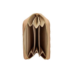 Portafoglio donna beige intrecciato piccolo, Primadonna, 255700506EIBEIGUNI, 004 preview
