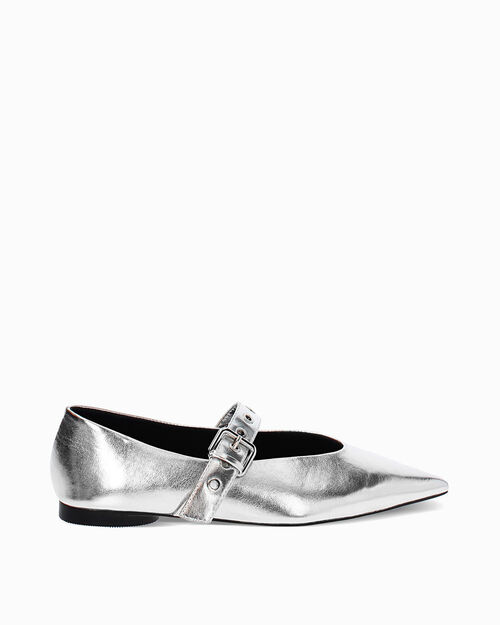 CALZATURA BALLERINA LAMINATO ARGE, 