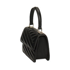 Mini bag nera con manico, Promozioni, 245126008EPNEROUNI, 002a