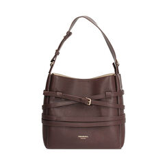 Borsa a mano testa di moro con design elegante, Primadonna, 27D900850EPMOROUNI, 001a