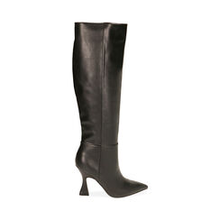 Bottes noires, talon profilé 10 cm , Primadonna, 202149204EPNERO036, 001 preview