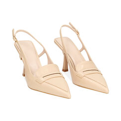 Mocassin slingback beige, Primadonna, 232161250EPBEIG035, 002 preview