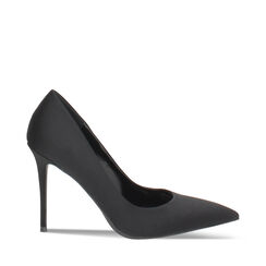 Escarpins noirs avec talon de 10 cm, Primadonna, 262130616LYNERO035, 001a