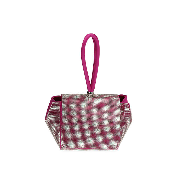 Donna Mini Chain Clutch Bag Fucsia Festival | Pochettes Pinko – Lesanda  Louses