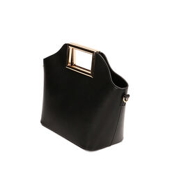 BORSA MINI BAG SINTETICO NERO, Primadonna, 225125055EPNEROUNI, 002a