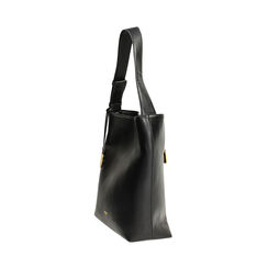 Borsa a spalla nera da donna, Primadonna, 265700588EPNEROUNI, 003 preview
