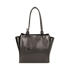 Borsa a spalla nera, Primadonna, 225737771EPNEROUNI, 001 preview