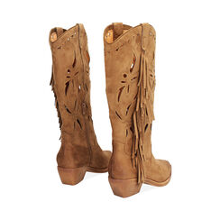 Botas texanas marrones tac&oacute;n 5 cm, Primadonna, 27P685502MFMARR035, 004 preview