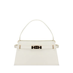 Mini bolso blanco con detalles chic, Primadonna, 27D900674EPBIANUNI, 001a