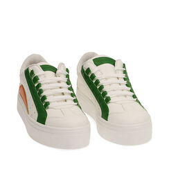 Sneakers blanc/vert, Primadonna, 19F916057EPBIVE036, 002a