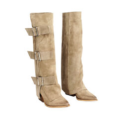 Bottes femme taupe haut, Primadonna, 24L600303CMTAUP036, 002a