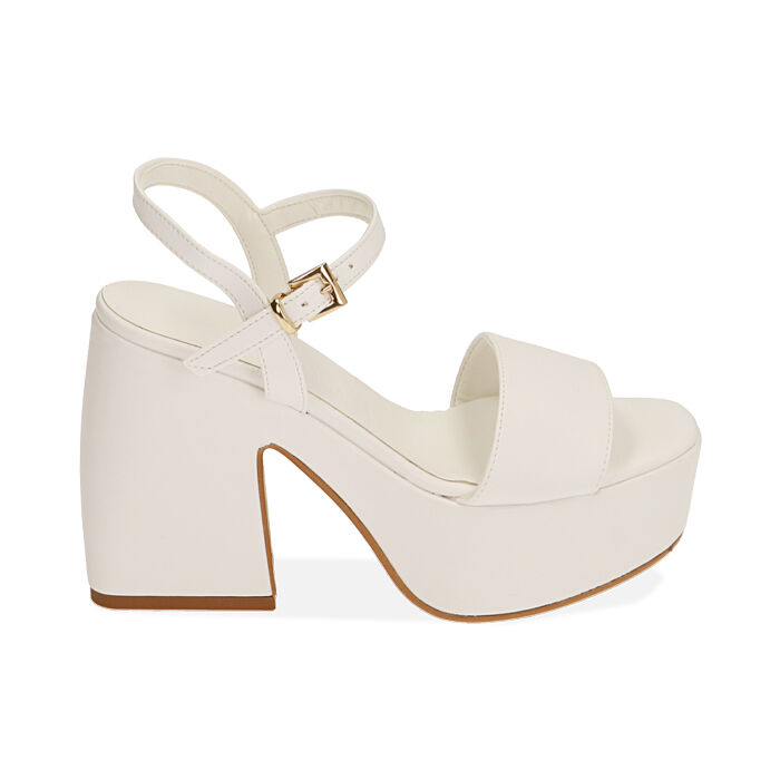Sandali bianche sale