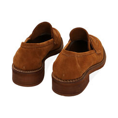 WOMEN SHOES MOCASSINS SUEDE COGN, Primadonna, 21A503022CMCOGN035, 003 preview