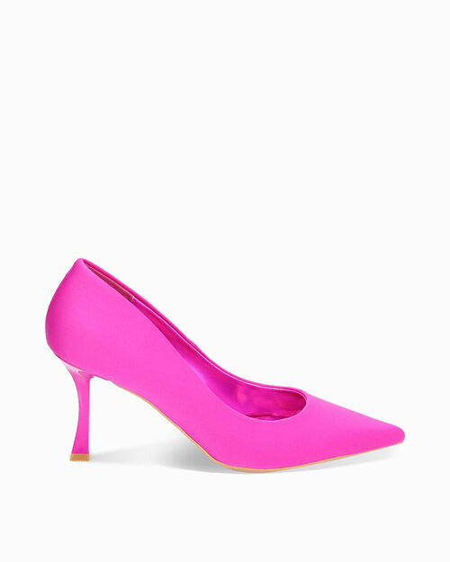 ZAPATOS SALON LYCRA FUCS, FUCHSIA