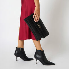 Pochette nera con tracolla removibile, Primadonna, 265126648EPNEROUNI, 002 preview