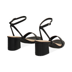 Sandalia con tacón para mujer negro medio, Primadonna, 252770392EPNERO039, 004 preview