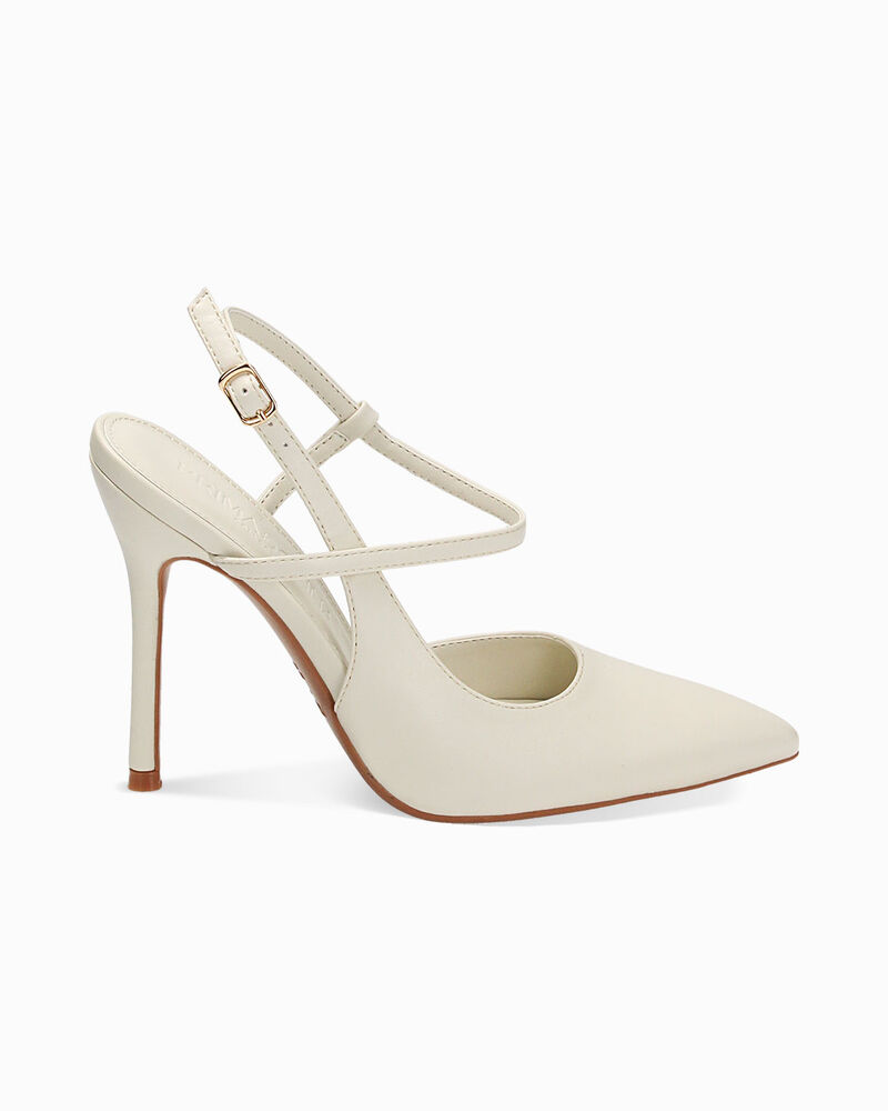 D&eacute;collet&eacute; slingback panna, tacco 10,5 cm,  image number null
