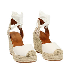 Campesine bianche tacco 9,5 cm, Primadonna, 274920101CABIAN035, 002a