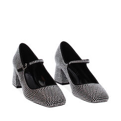 Escarpins noir-argent pailletés, 244981311MPNEAR036, 002a
