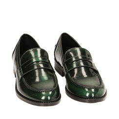 CALZATURA MOCASSINO SINTETICO ABRASIVATO, Primadonna, 224904701ABVERD035, 002a