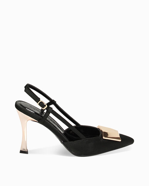 ZAPATOS CHANEL RASO NERO, BLACK