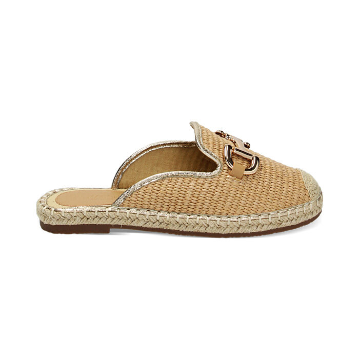 Sabots beige en raphia, Primadonna, 234902002RFBEIG035