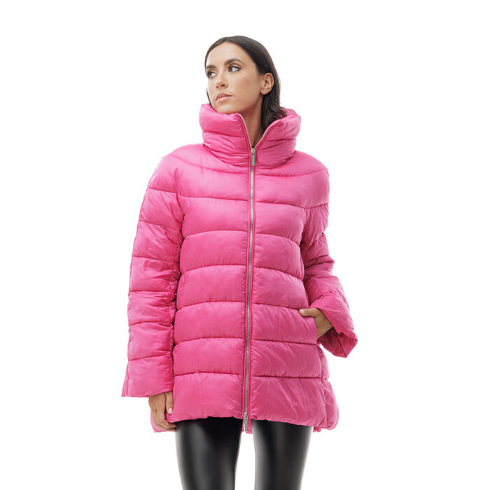 Piumino fucsia a campana Primadonna Collection
