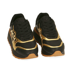 Sneakers nero leopard, Primadonna, 200636103EPNELE035, 002 preview