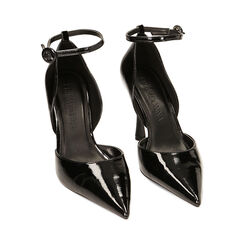 WOMEN SHOES OPEN SHANK NAPLACK NERO, Primadonna, 222100902NPNERO035, 002 preview
