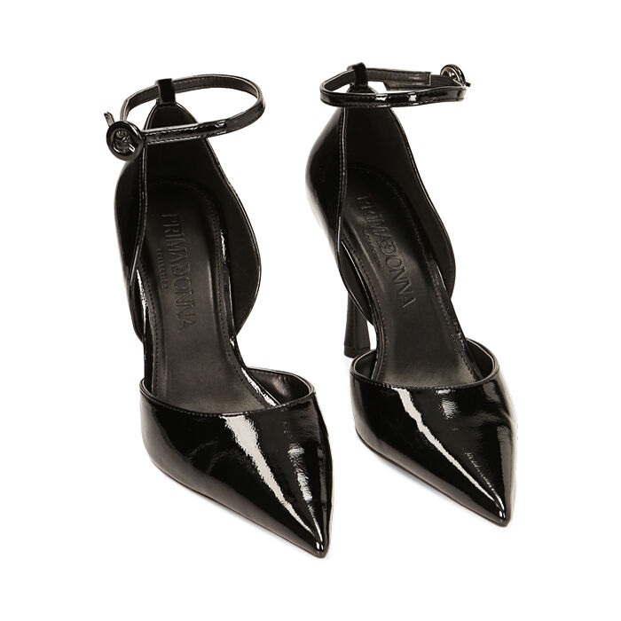 scarpe nere scarpe con cinturino