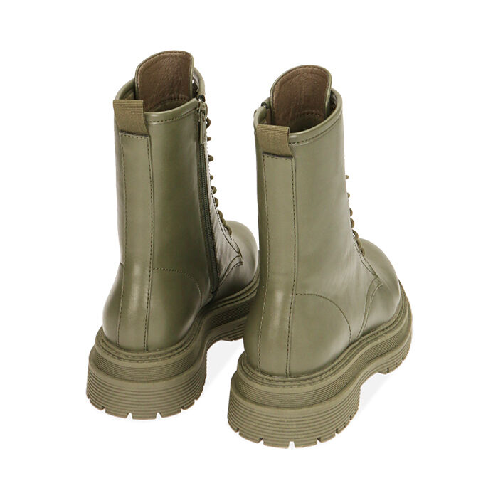 Anfibi donna verde militare Primadonna Collection