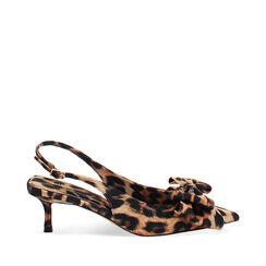 D&eacute;collet&eacute; leopardate tacco 5 cm, Primadonna, 272115911RSLEOP035, 001a