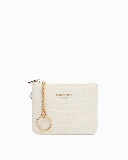 Porte-monnaie cr&egrave;me avec fermeture &eacute;l&eacute;gante, CREAM
