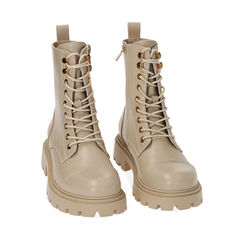 Anfibio panna, tacco in gomma 3,5 cm, Primadonna, 240610909EPPANN038, 002a