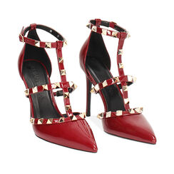 Décolleté open shank cherry con tacco 10,7 cm, Primadonna, 262102032VECHER035, 003 preview