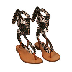 ZAPATOS FLAT RASO LEOP, Zapatos, 194916881RSLEOP036, 002a