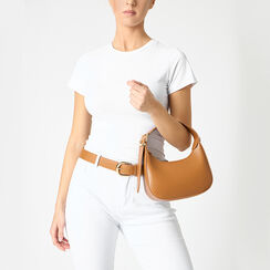 Mini bolso mujer coñac, Primadonna, 255125841EPCOGNUNI, 002a