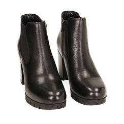 CALZATURA BEATLES PELLE NERO, Primadonna, 22L925005PENERO040, 002a