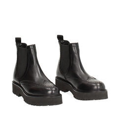 Beatles neri in pelle, Primadonna, 24B840310PENERO036, 002a