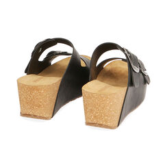 Sandalias negras, cuña 5,5 cm, SPECIAL WEEK, 19M912205EPNERO035, 003 preview