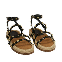 ZAPATOS FLAT ECO-PIEL NERO, Primadonna, 194901802EPNERO036, 002a